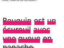 La phrase cachée