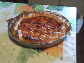 La tarte aux abricots