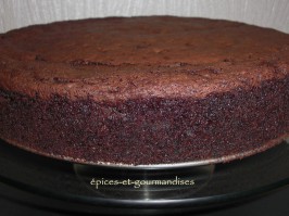 Le gâteau au chocolat
