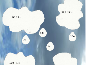 Les divisions sur les nuages