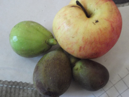 Des figues et des pommes