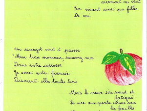une pomme
